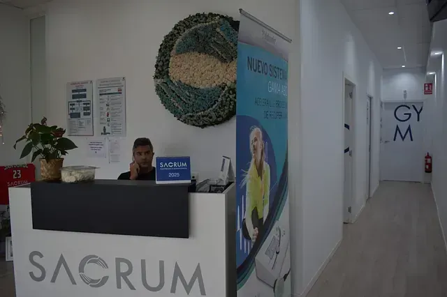 Recepción de Clínica Sacrum